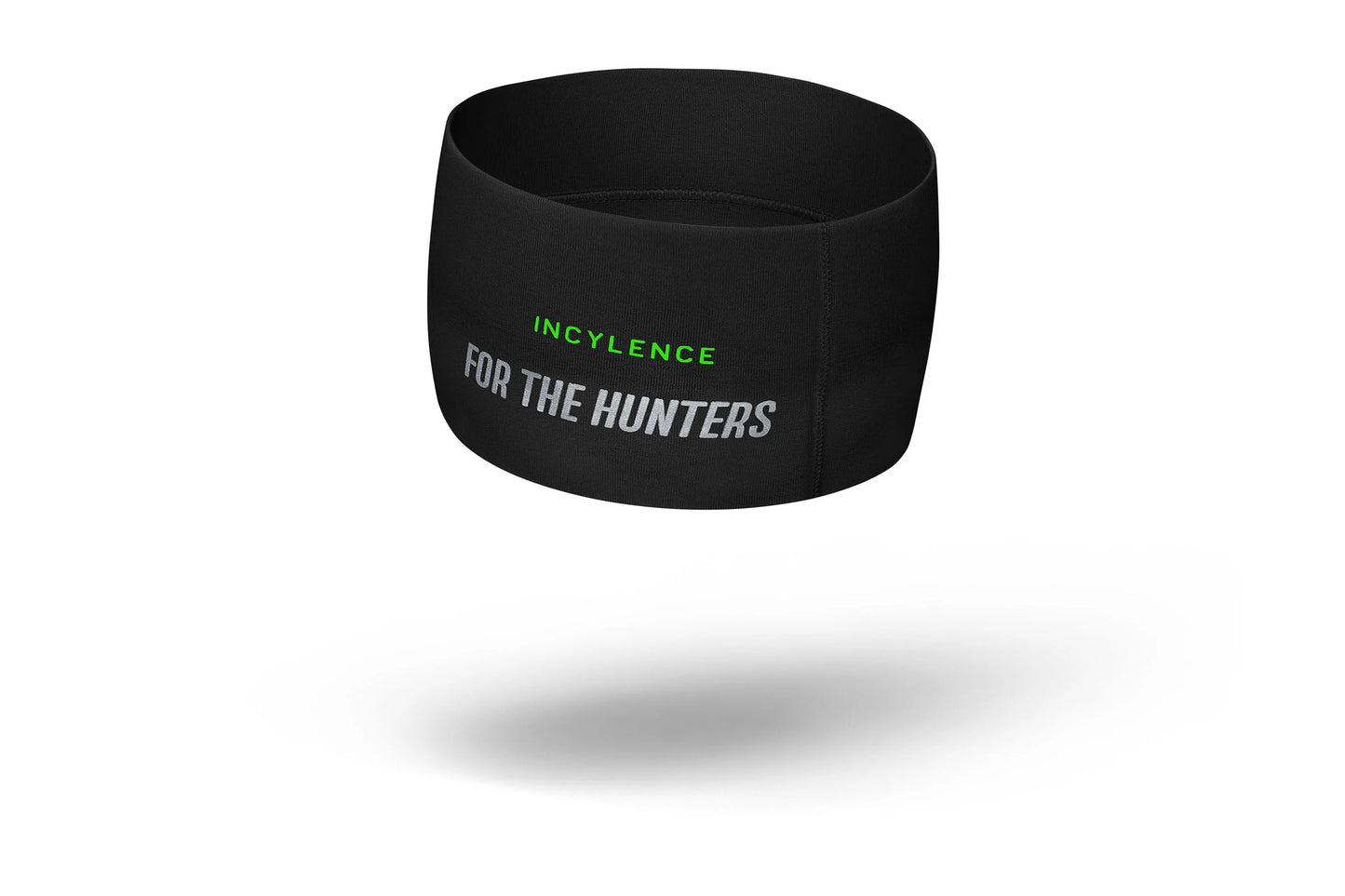 INCYLENCE 寬版頭帶 V1 BLACK NEON GREEN