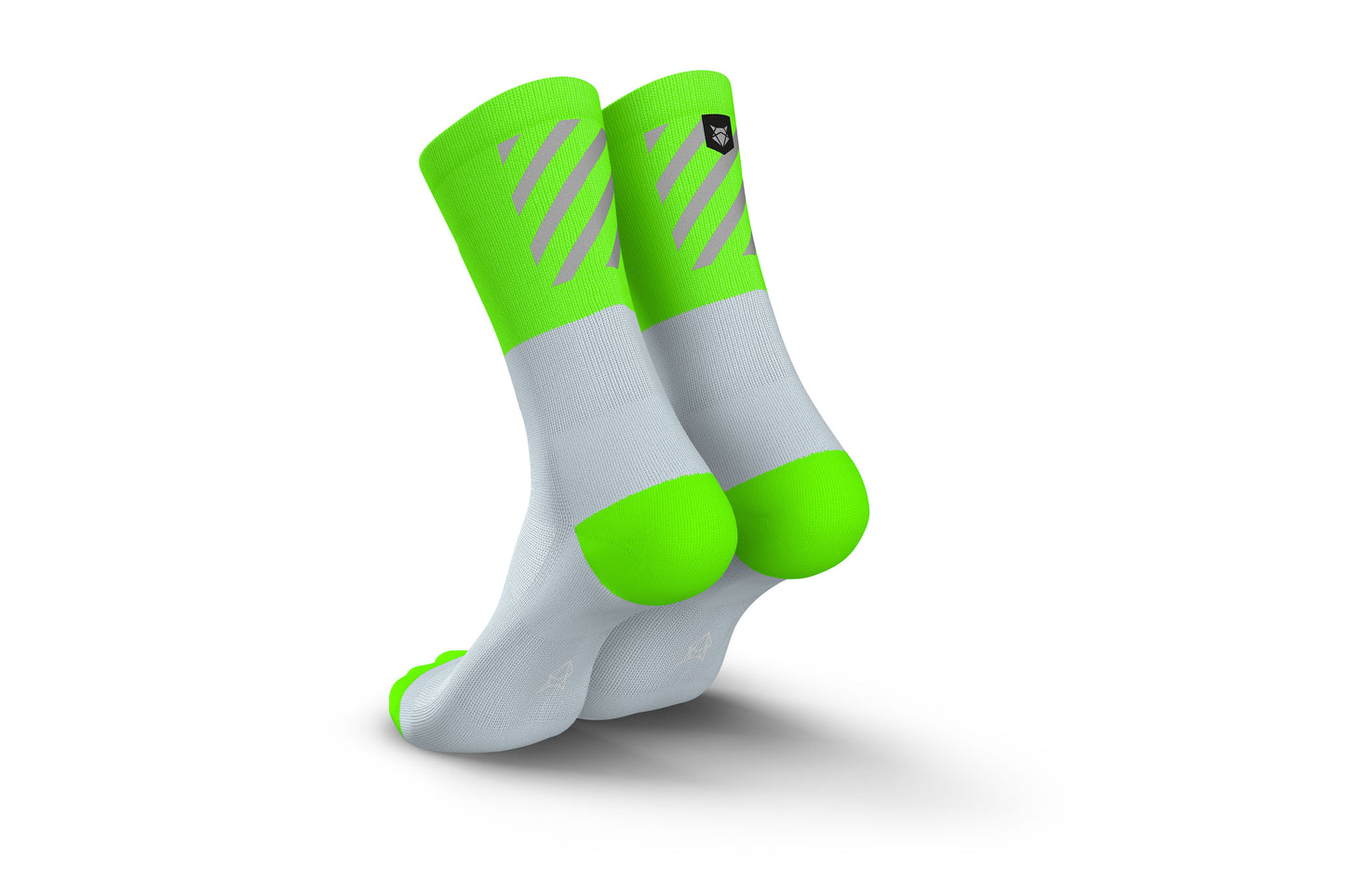 INCYLENCE HIGH-VIZ V2 反光跑步機能襪 GREEN