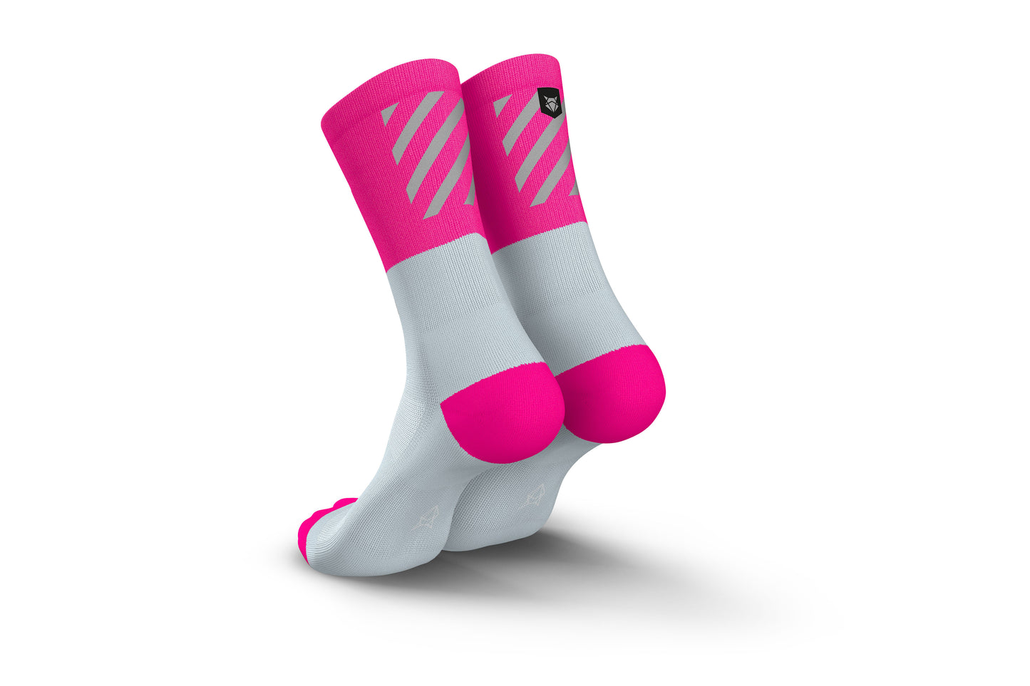 INCYLENCE HIGH-VIZ V2 反光跑步機能襪 PINK