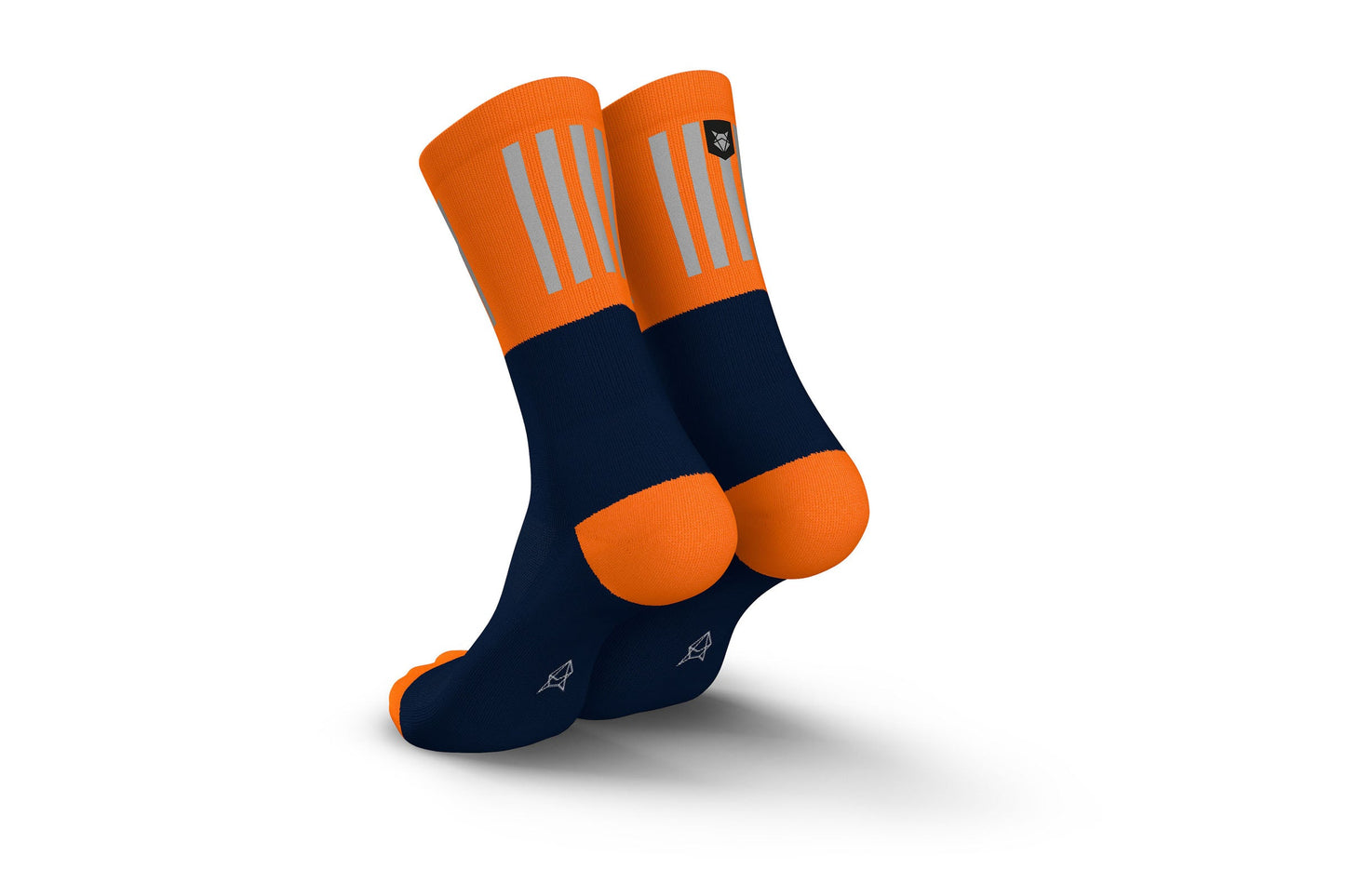 INCYLENCE HIGH-VIZ V3 反光跑步機能襪  BLUE ORANGE