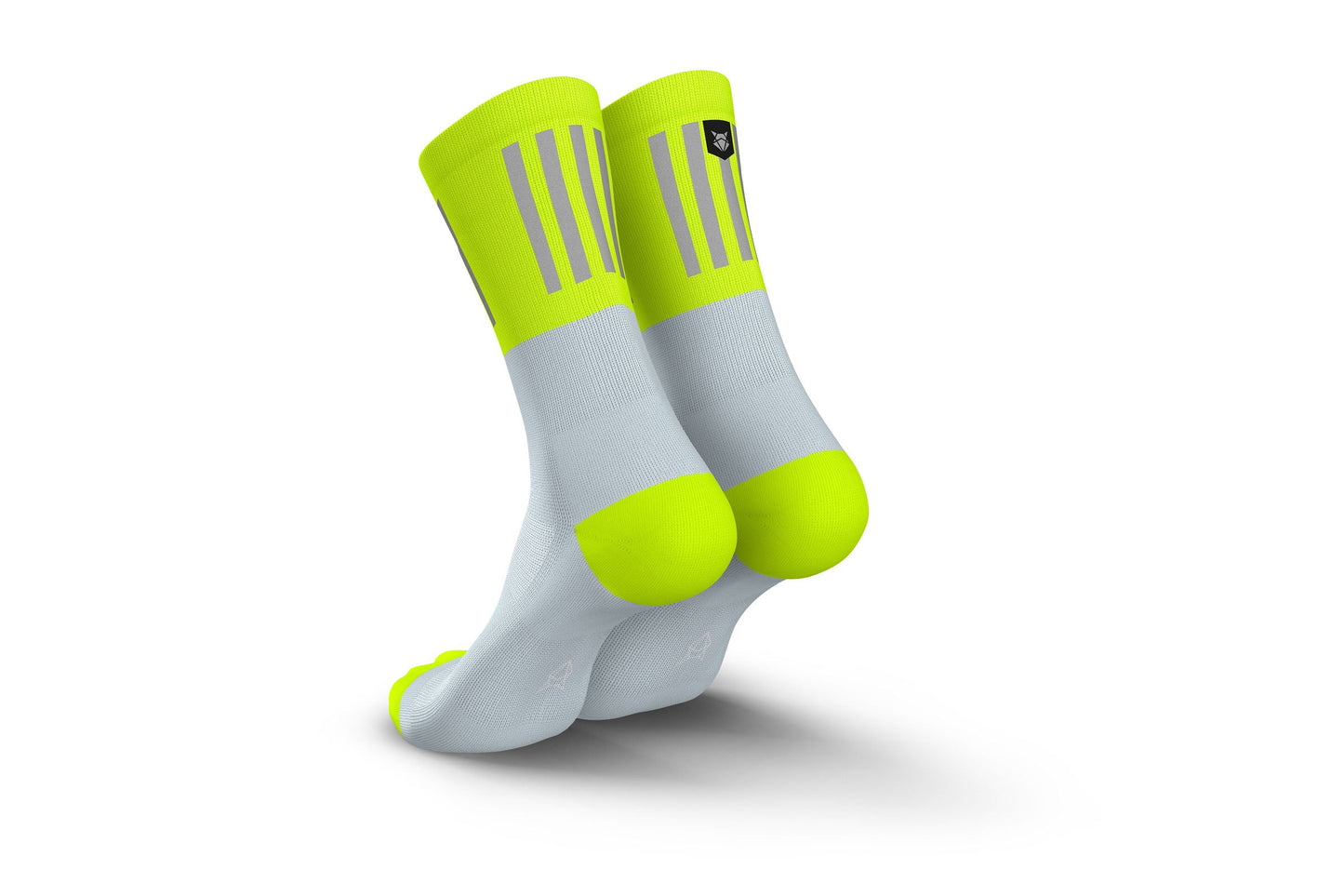 INCYLENCE HIGH-VIZ V3 反光跑步機能襪 CANARY