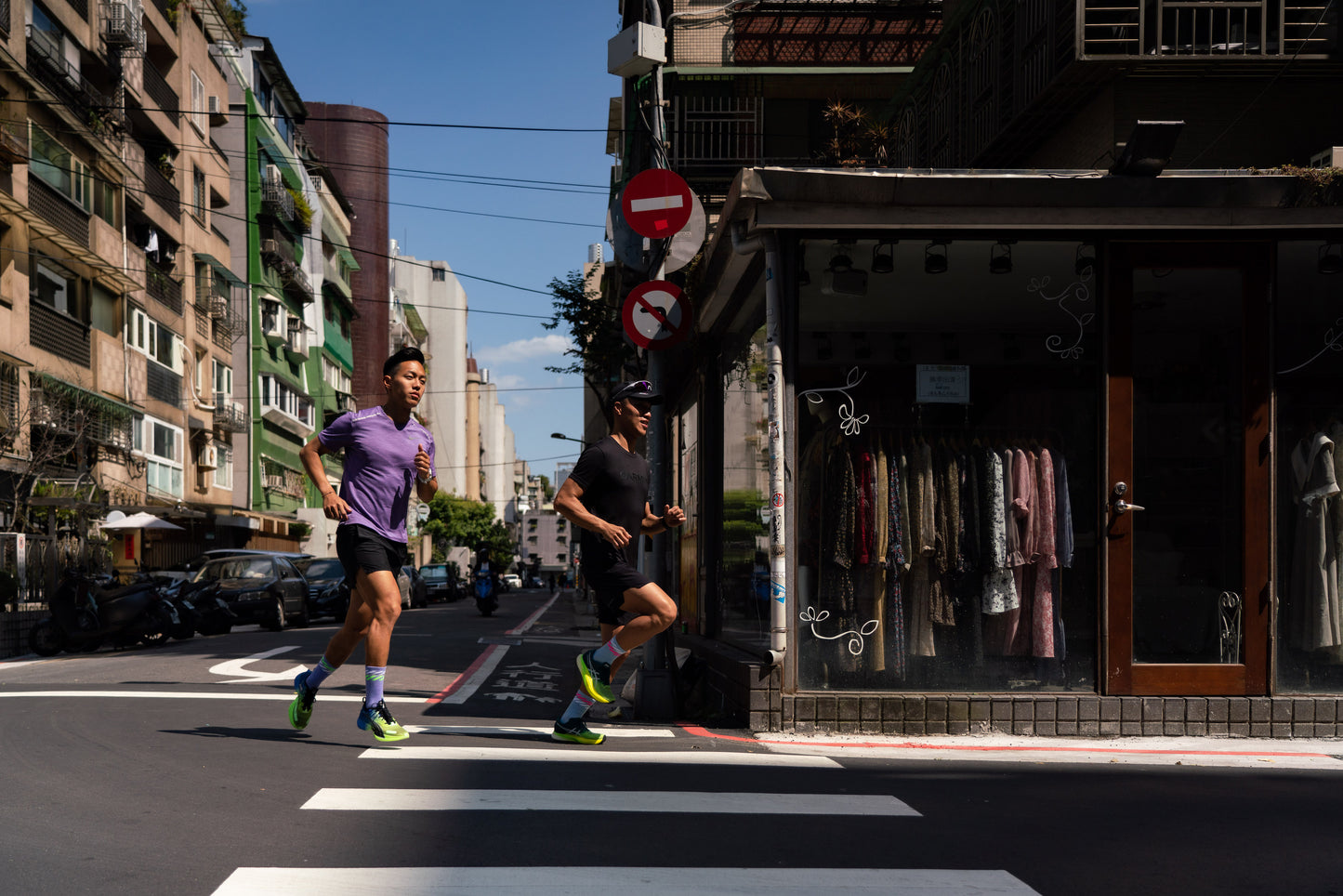 INCYLENCE MERINO LIGHT 羊毛機能襪 LANES PURPLE GREEN