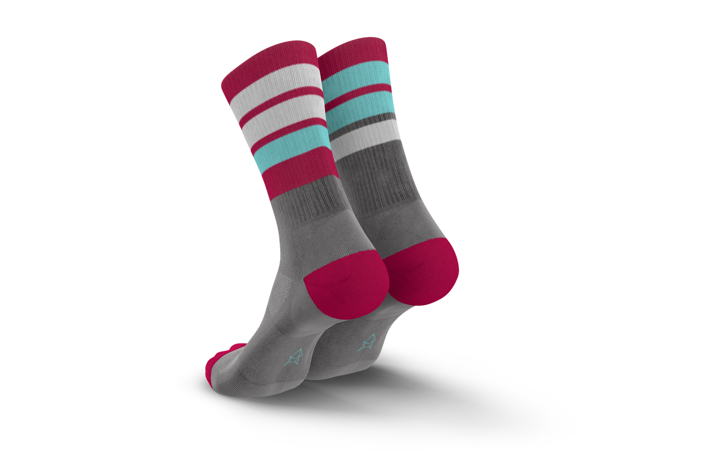 INCYLENCE MERINO STRIVE 羊毛運動機能襪 LIGHT GREY SKY BLUE