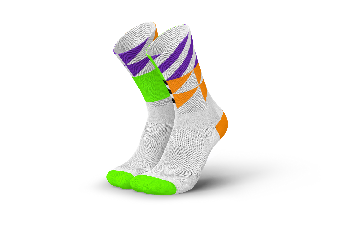 INCYLENCE 三鐵運動機能襪 Elements Orange Green
