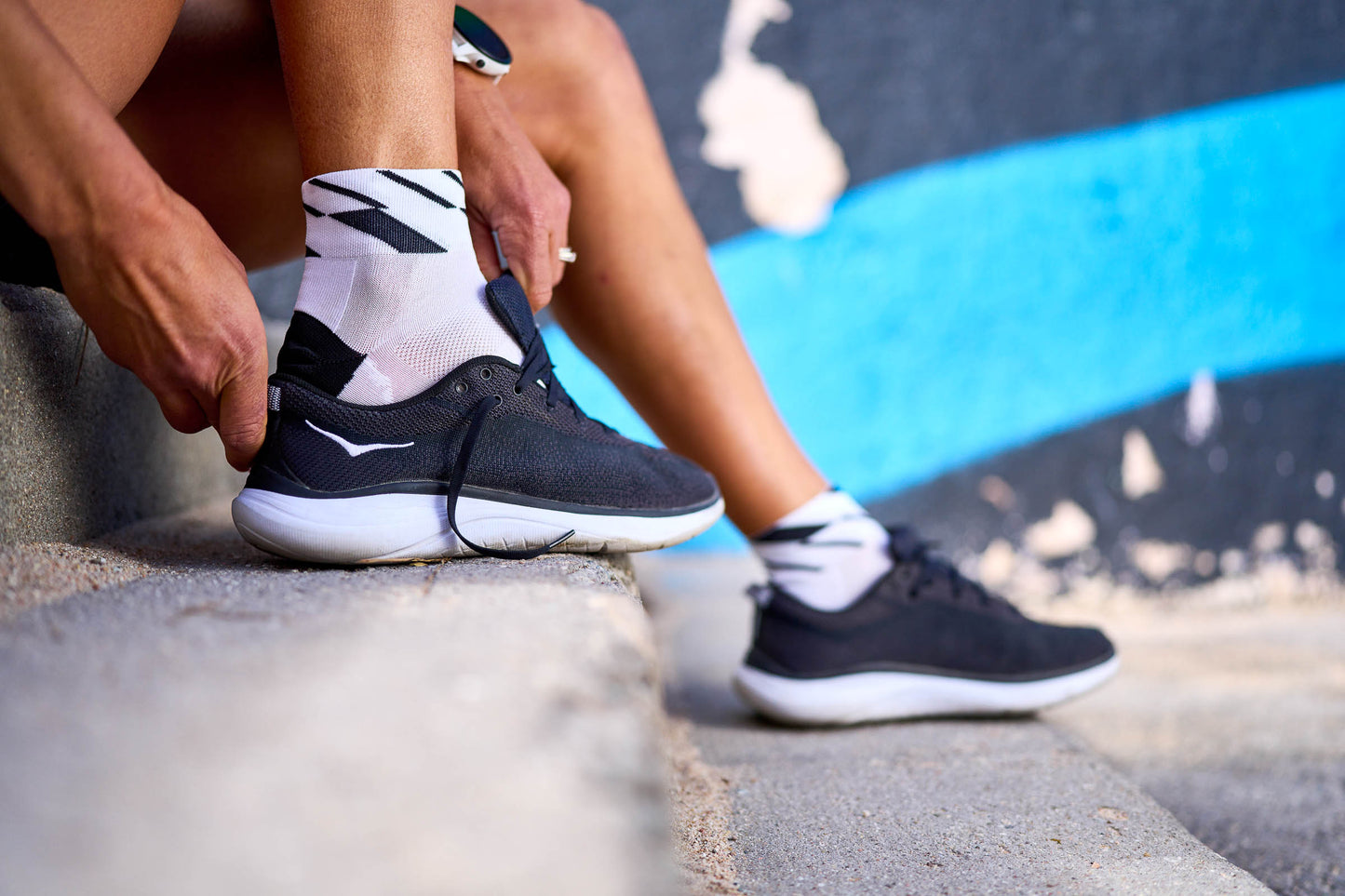 INCYLENCE 三鐵運動機能短襪 Angles Short White
