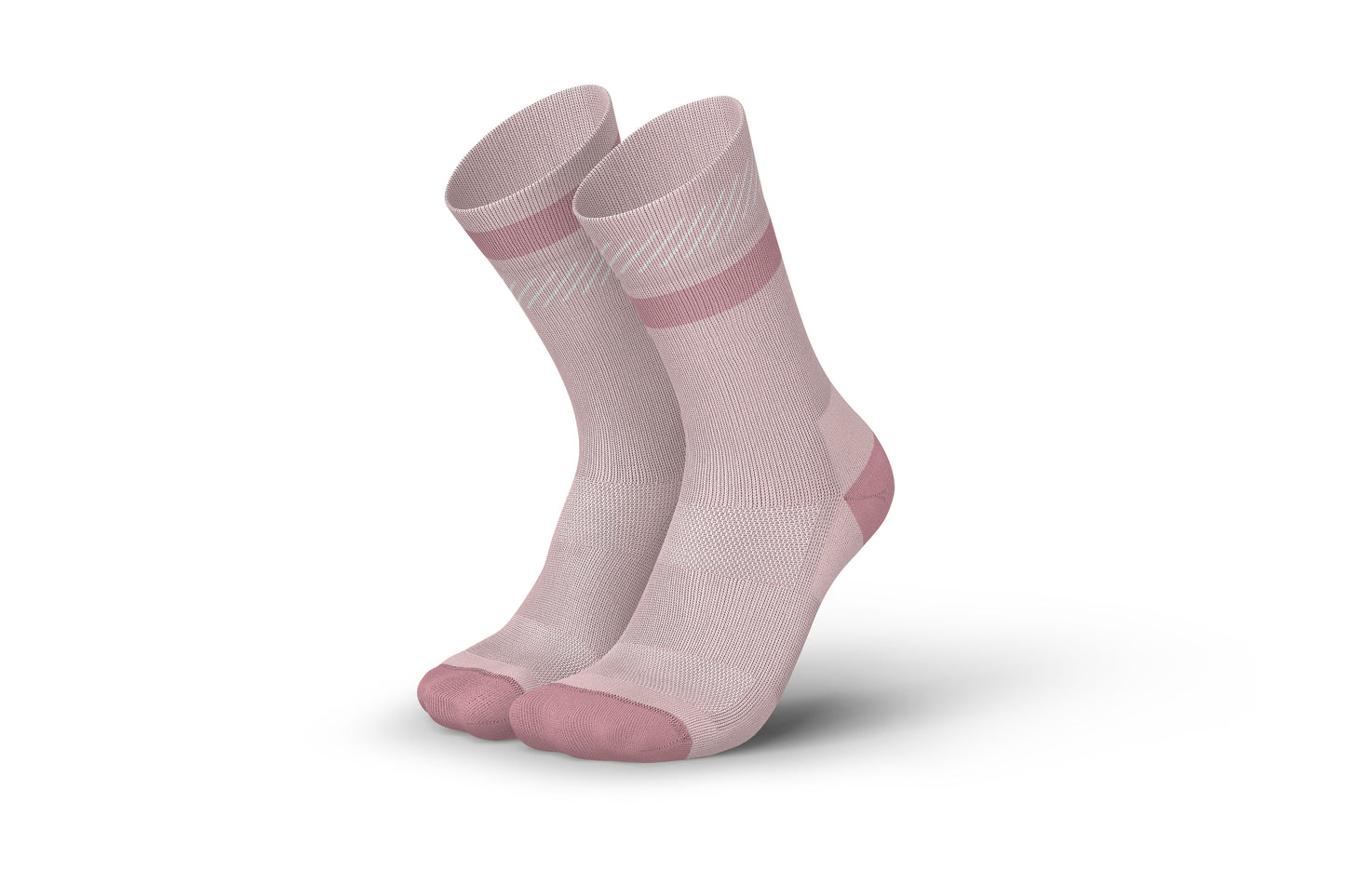 INCYLENCE 環保跑步機能襪 OCEAN LIGHT PINK