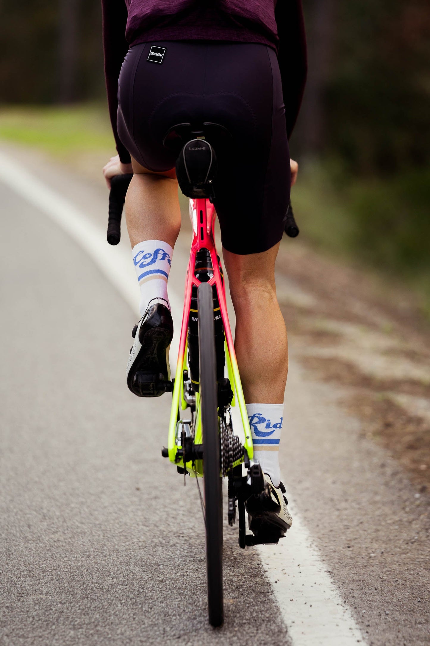 INCYLENCE 三鐵運動機能襪 COFFEE RIDE