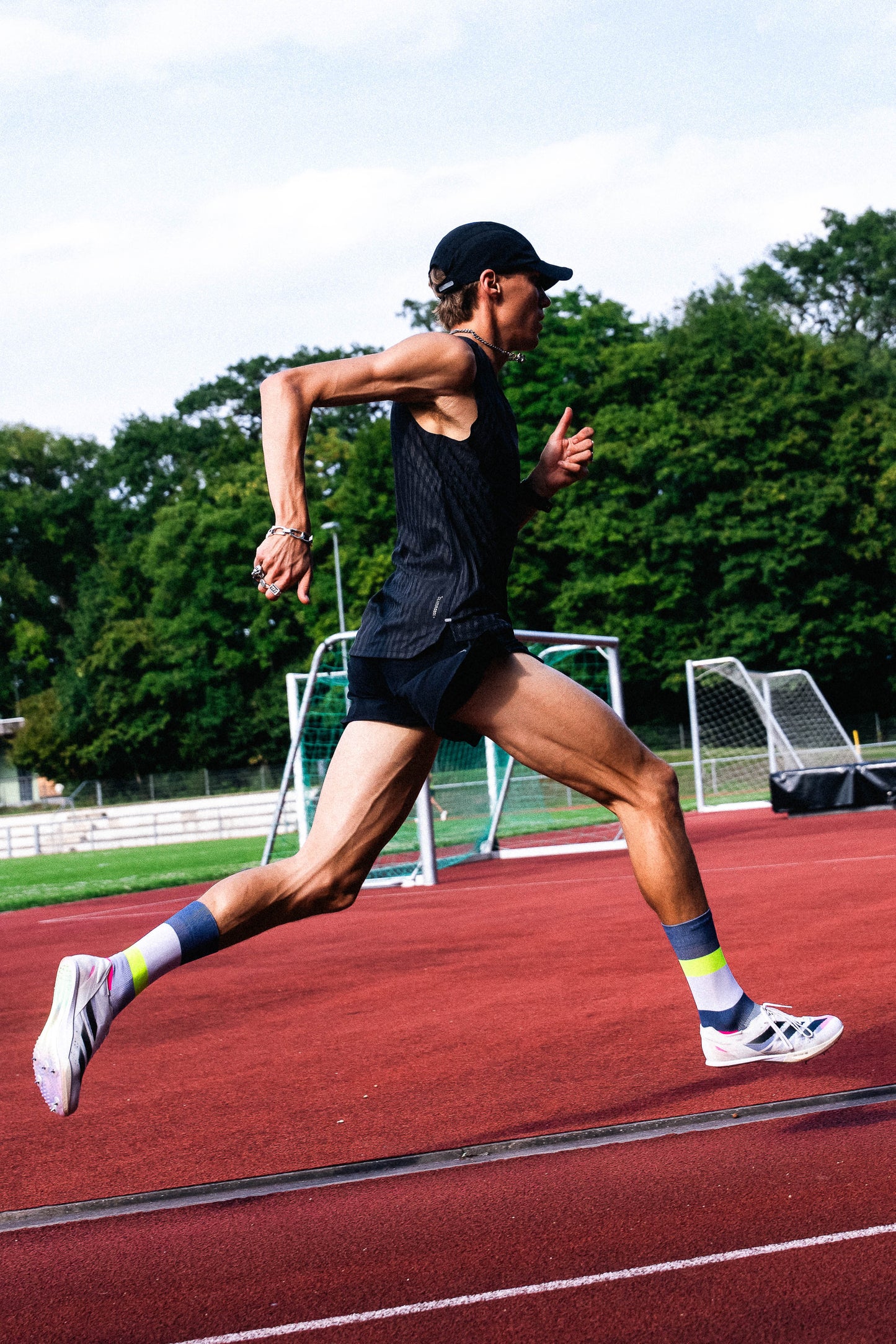 INCYLENCE 跑步運動機能襪 BANDS ZUCCHERO CANARY