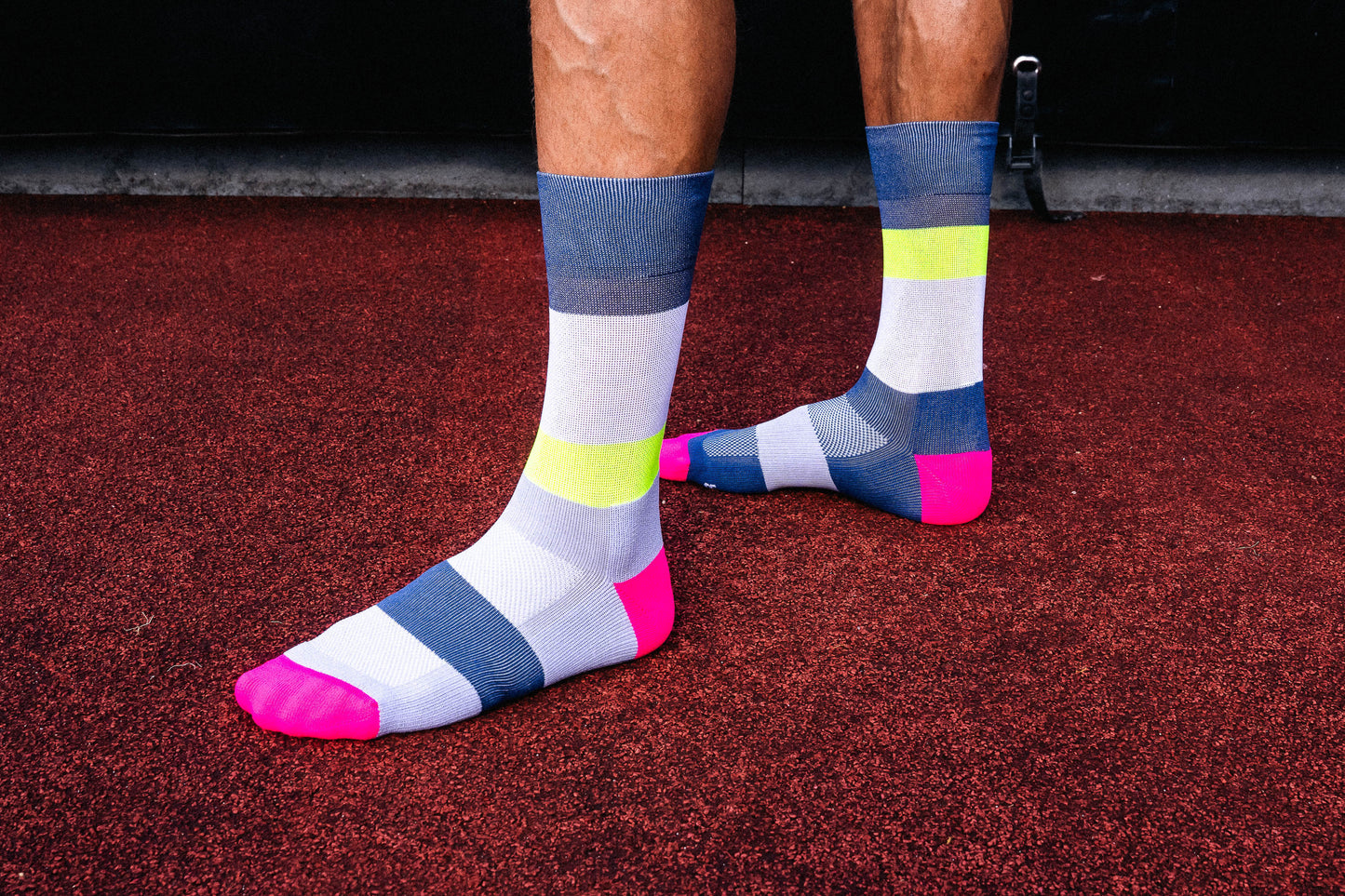 INCYLENCE 跑步運動機能襪 BANDS ZUCCHERO CANARY