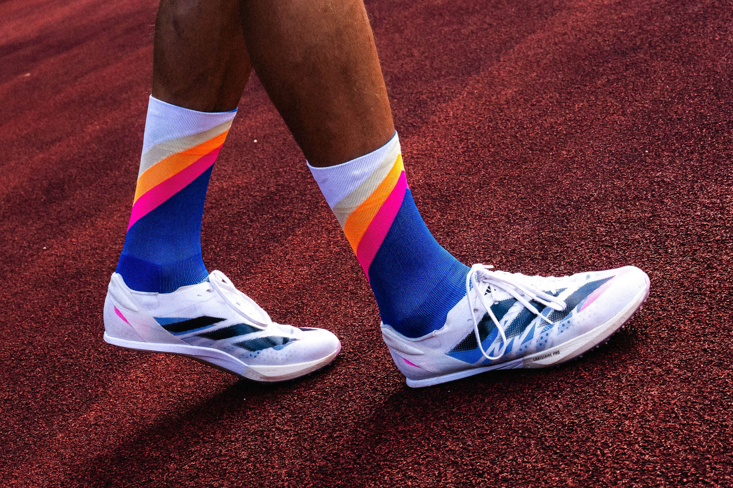 INCYLENCE 跑步運動機能襪 GRADES BLUE YELLOW