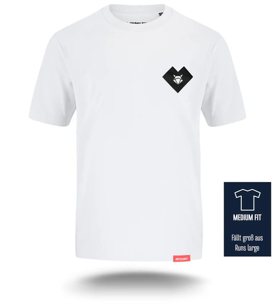 INCYLENCE T-SHIRT ONE MEN WHITE (男款)