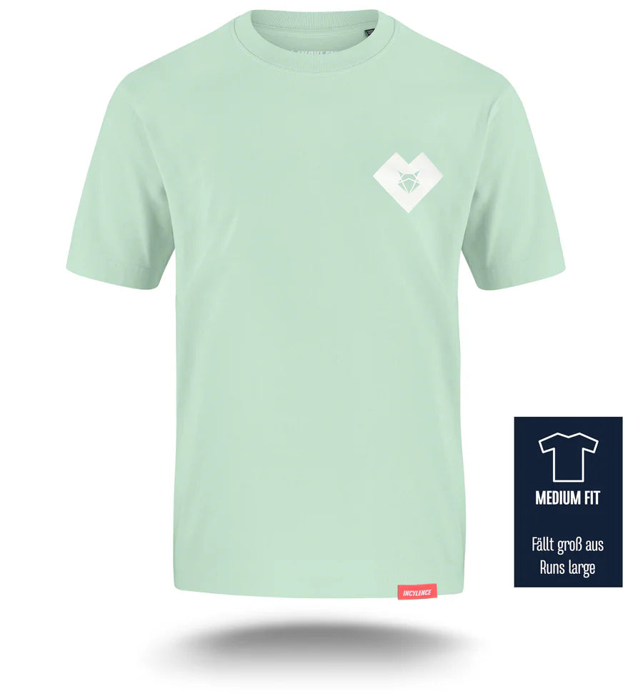 INCYLENCE T-SHIRT ONE MEN AQUA (男款)