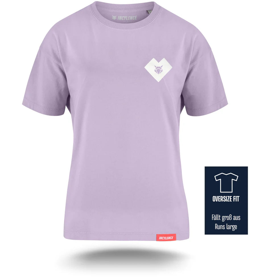 INCYLENCE T-SHIRT ONE WOMEN LIGHT PURPLE (女款)