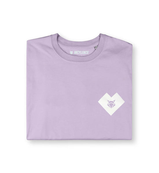 INCYLENCE T-SHIRT ONE WOMEN LIGHT PURPLE (女款)