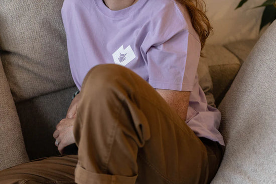 INCYLENCE T-SHIRT ONE WOMEN LIGHT PURPLE (女款)