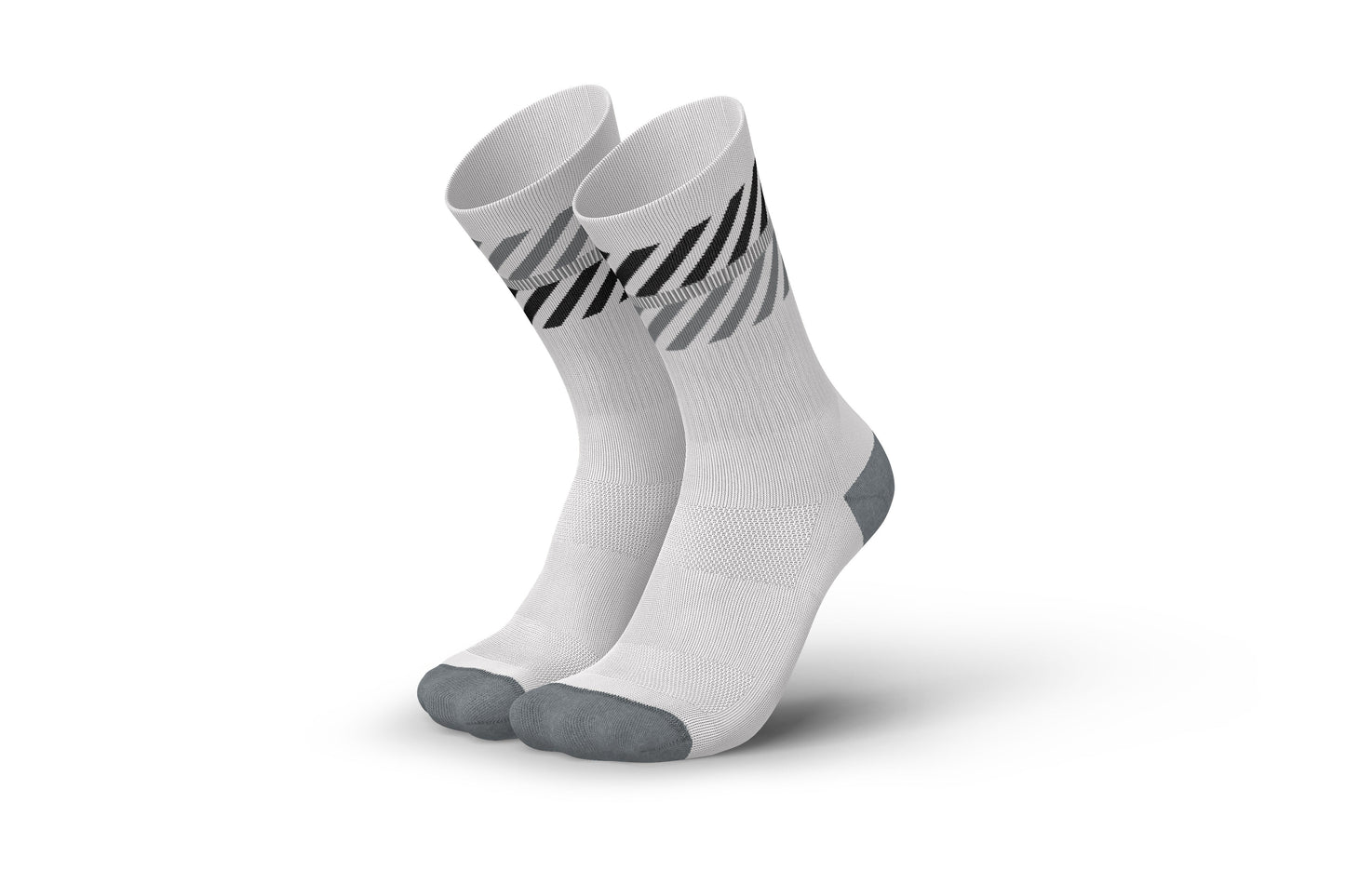 INCYLENCE MERINO LIGHT 羊毛機能襪 LANES LIGHT GREY BLACK