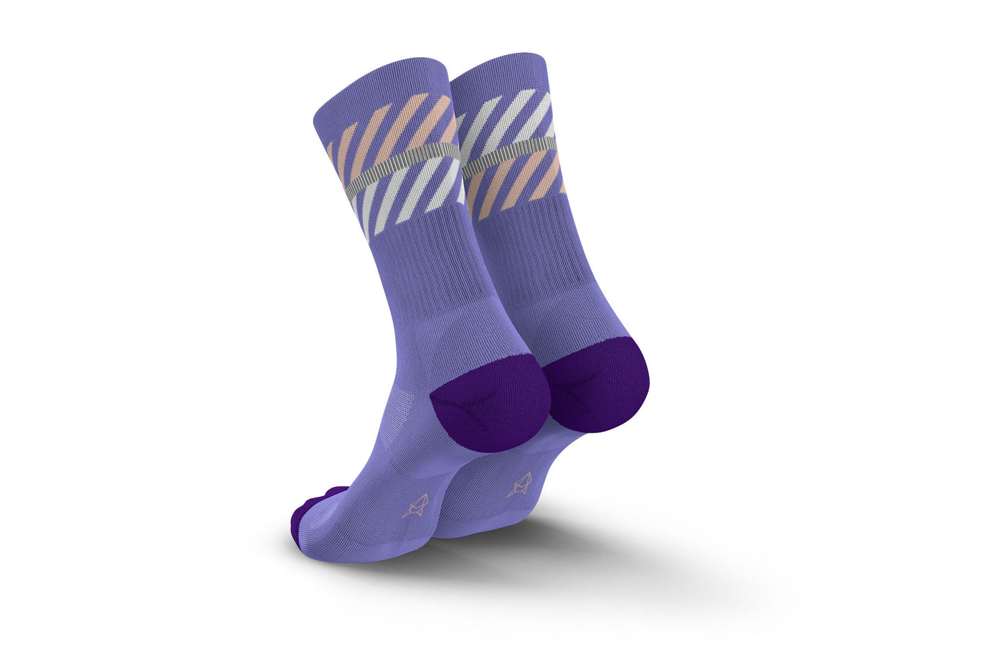 INCYLENCE MERINO LIGHT 羊毛機能襪 LANES PURPLE LIGHT PINK