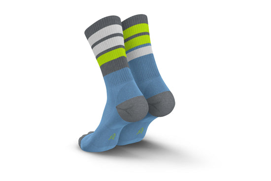 INCYLENCE MERINO STRIVE 羊毛運動機能襪 LIGHT BLUE CANARY