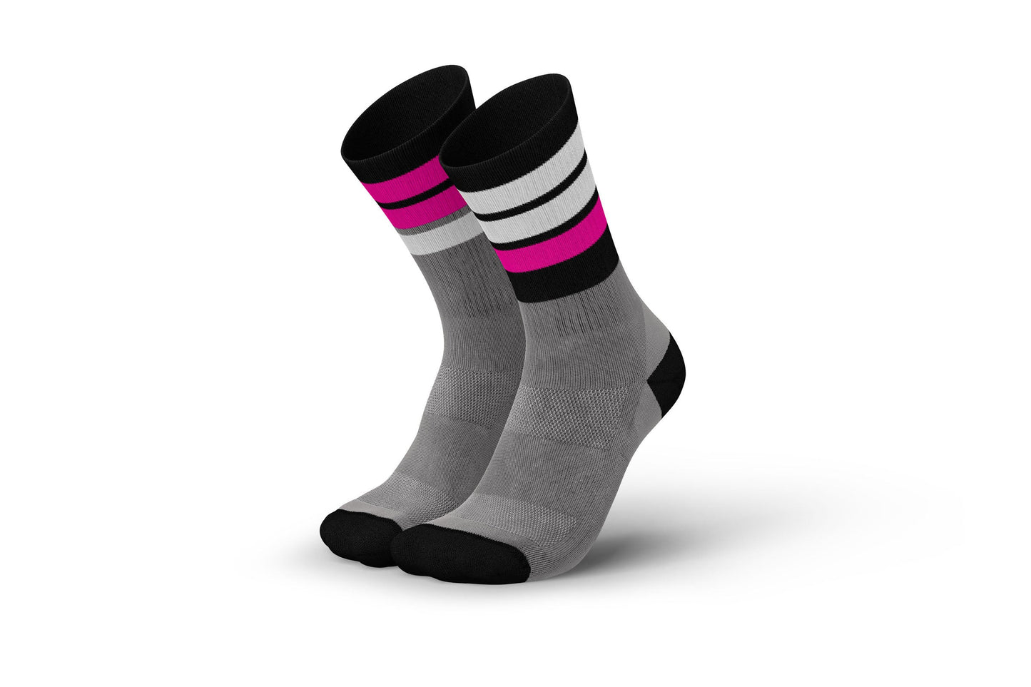 INCYLENCE MERINO STRIVE 羊毛運動機能襪 LIGHT GREY PINK