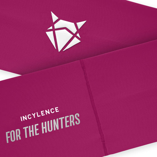 INCYLENCE 寬版頭帶 V1 MAGENTA WHITE