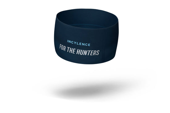 INCYLENCE 寬版頭帶 V1 NAVY SKY BLUE