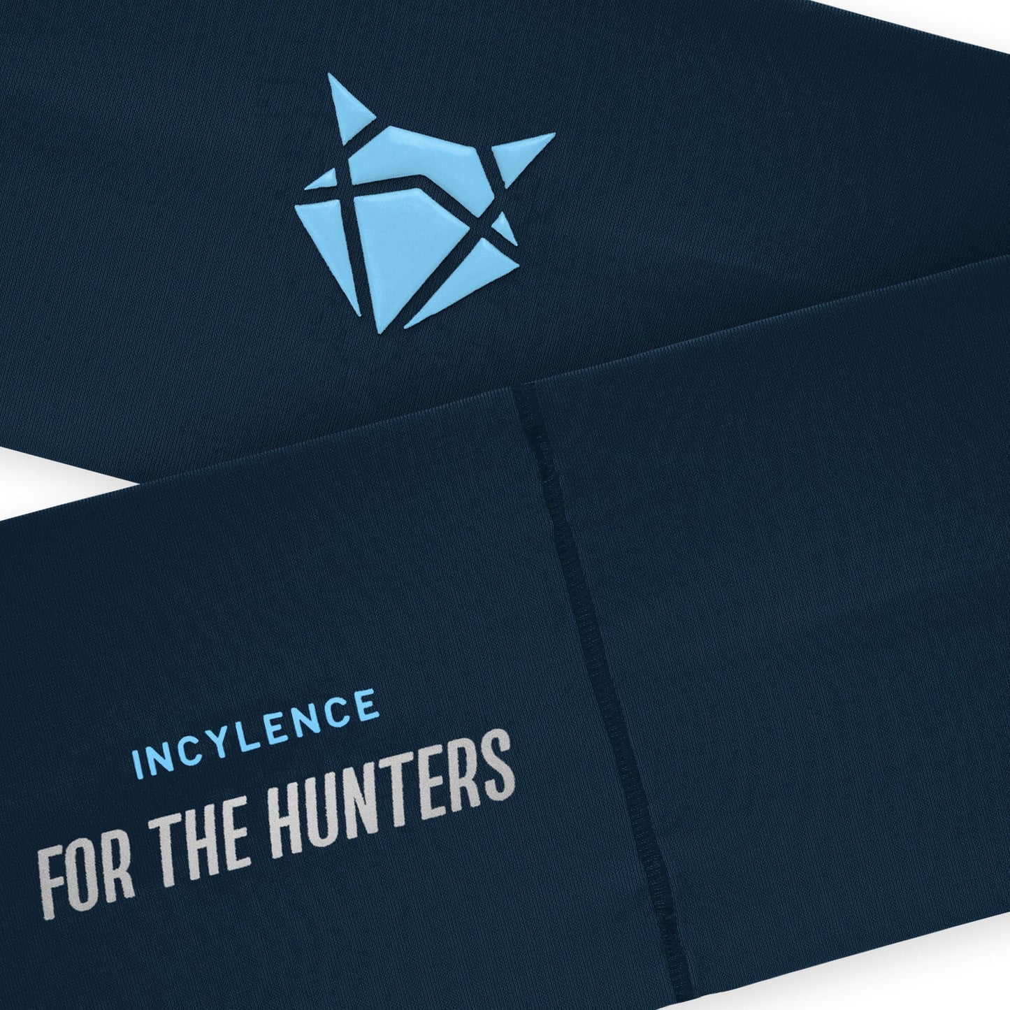 INCYLENCE 寬版頭帶 V1 NAVY SKY BLUE