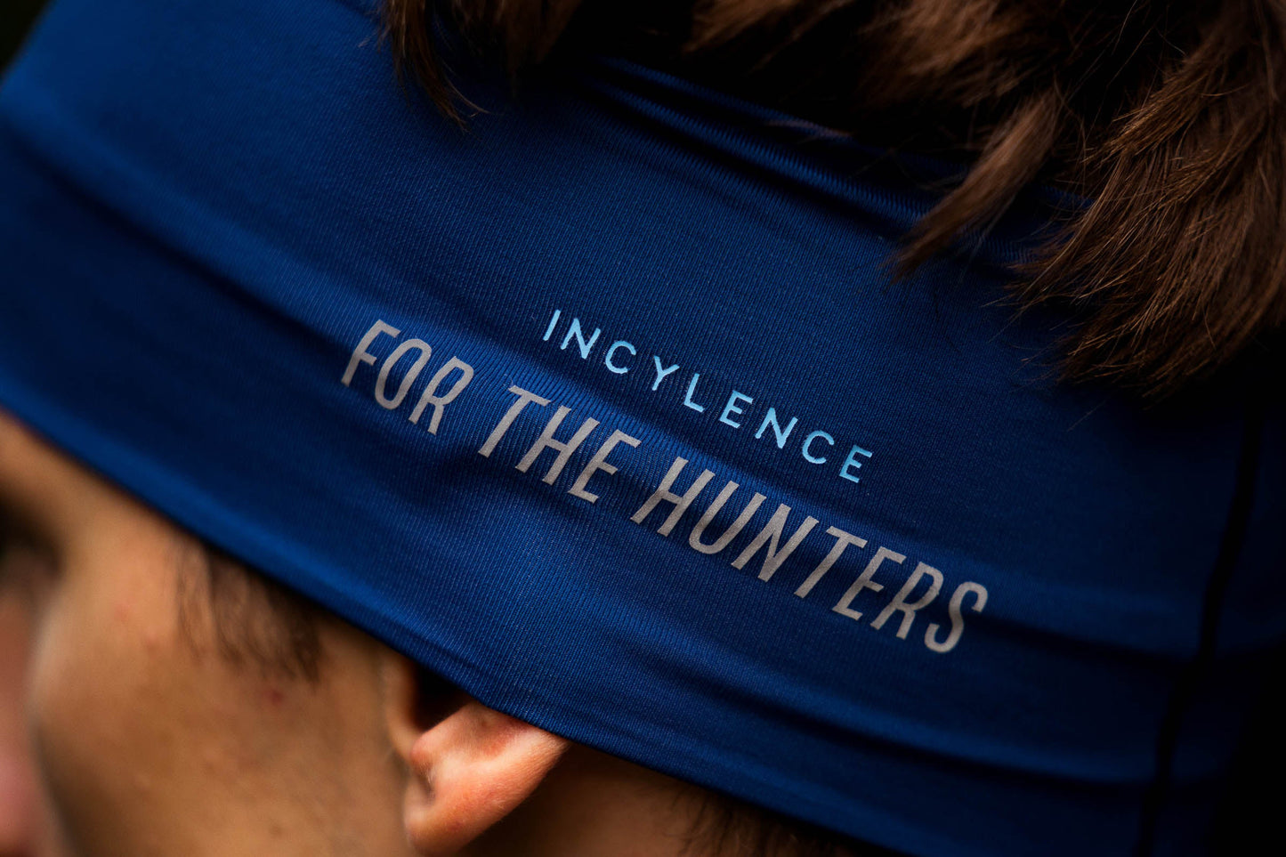 INCYLENCE 寬版頭帶 V1 NAVY SKY BLUE