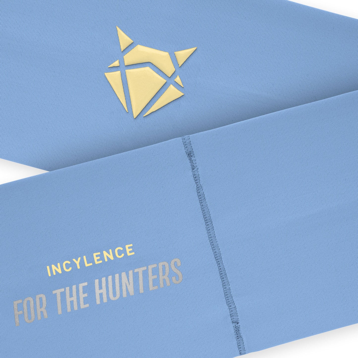 INCYLENCE 寬版頭帶 V1 SKY BLUE YELLOW