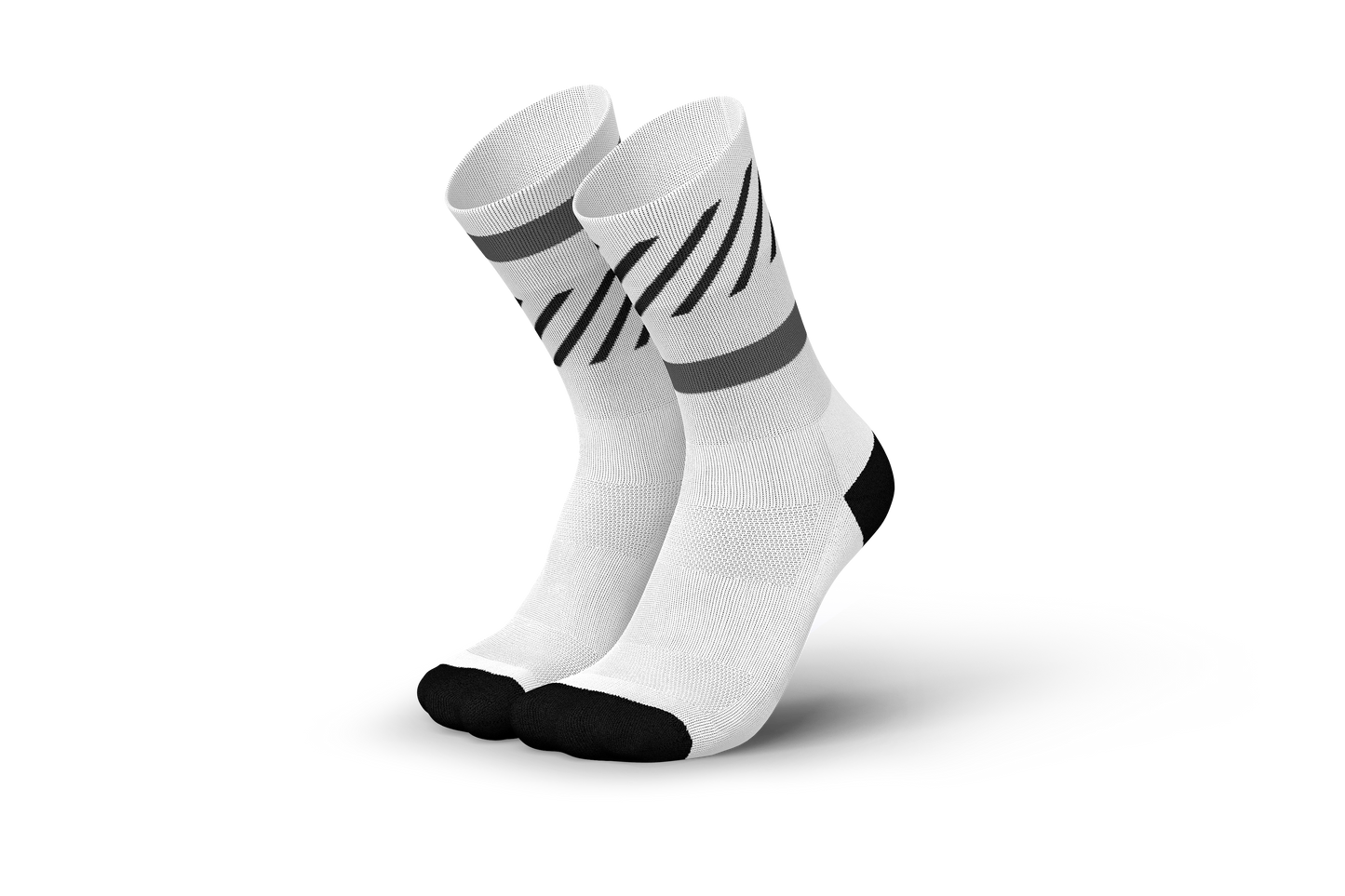 INCYLENCE 跑步運動機能襪 Disrupts White