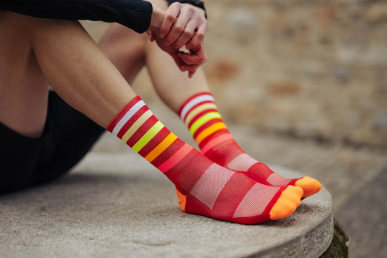 INCYLENCE 跑步運動機能襪 LEVELS SUNSET