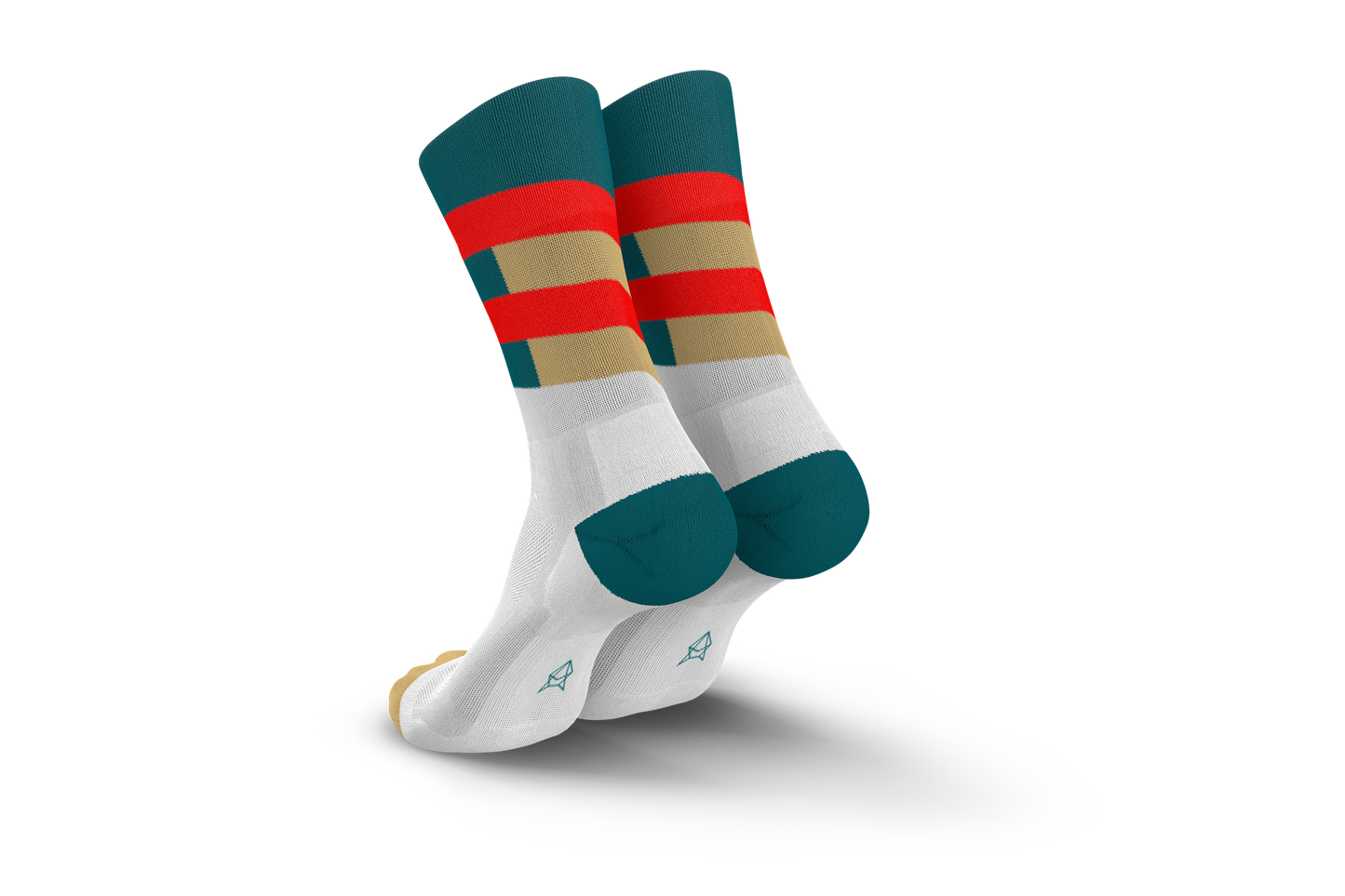 INCYLENCE 三鐵運動機能襪 SPIRALS PETROL INFERNO