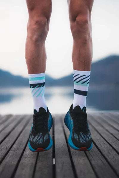 INCYLENCE 跑步運動機能襪 Disrupts Navy Blue Mint